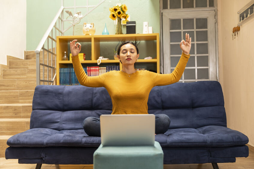 Le yoga en ligne : la tendance post Covid