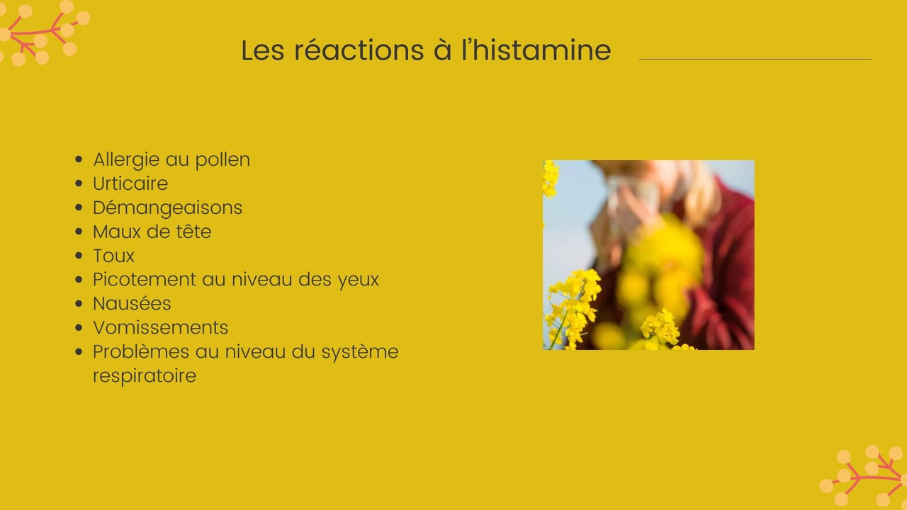 c'est quoi l'histamine ?