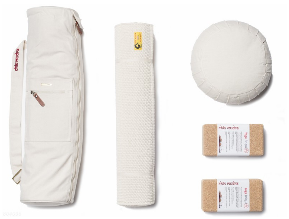 Pour une rentrée yoga 100% Bio, un kit yoga 100% labelisé écolo Découvrez les Kit Yoga 100% bio par Chin Mudra