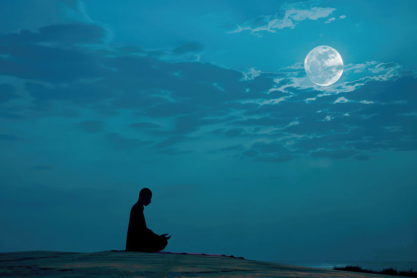 la technique du pranayama de la lune