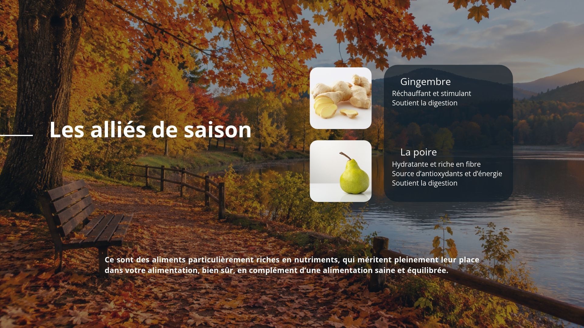 Votre assiette ayurvedique change pour l'automne