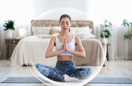 pour méditer, un tapis dédié pour mieux lacher prise Un tapis de meditation comme un cocon