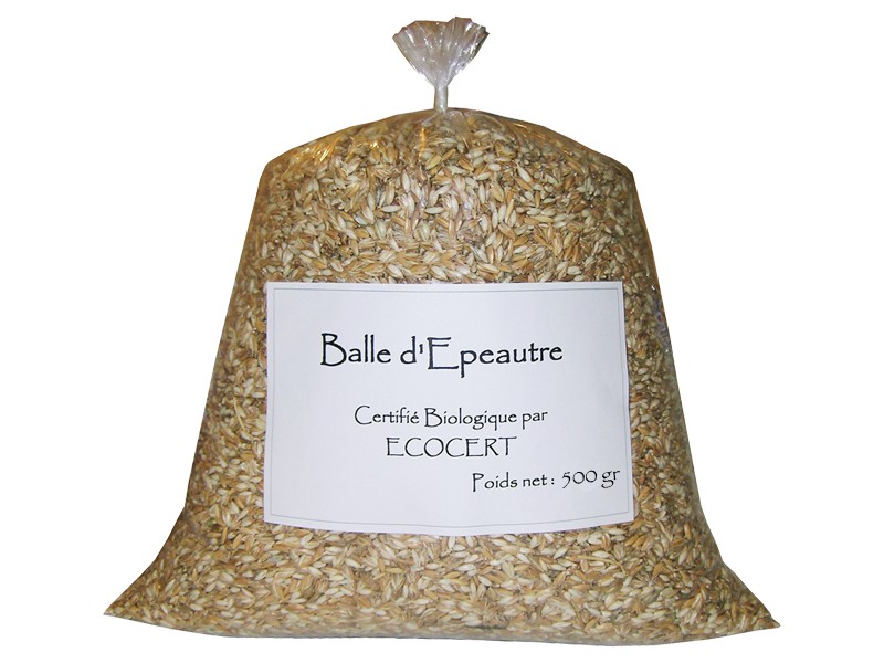 Item Balle d'épeautre certifié Biologique - 500gr Balle d'épeautre