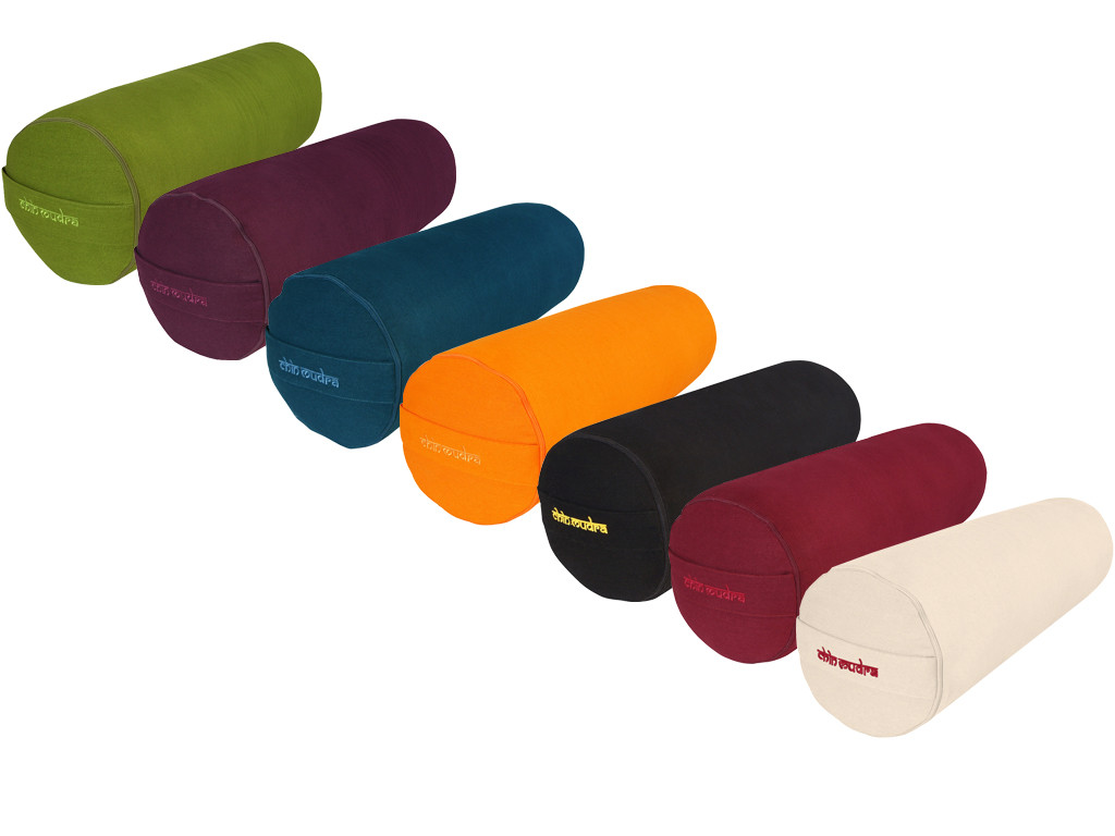 Item Bolster de yoga 100 % coton Bio Epeautre 65 cm x 21 cm Lot 6