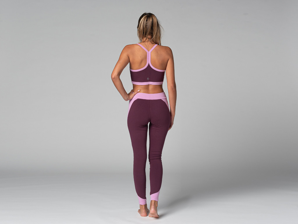 Brassière de yoga Bi-colore - Bio