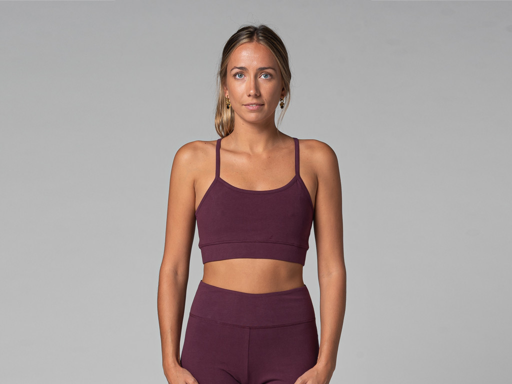 Item Brassière de yoga Light - Bio Prune