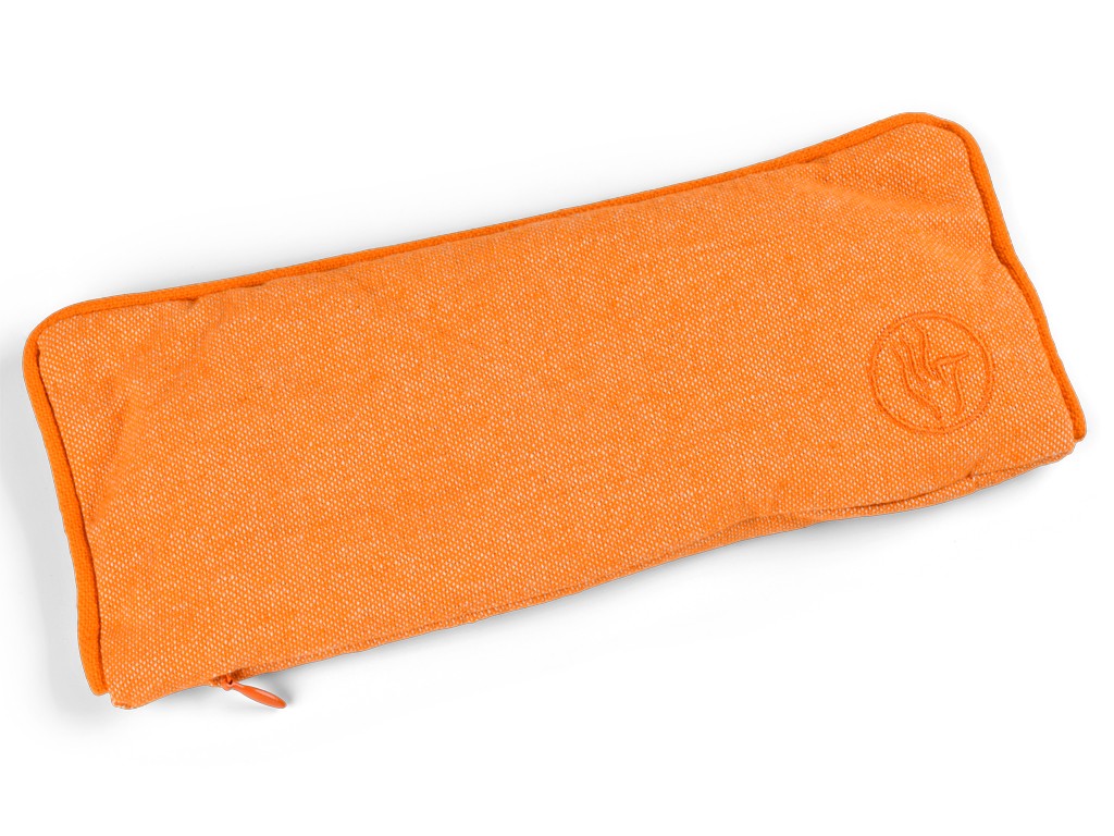 Item Coussinet pour les Yeux coton Chambray et Lin Bio Coton Chambray Orange