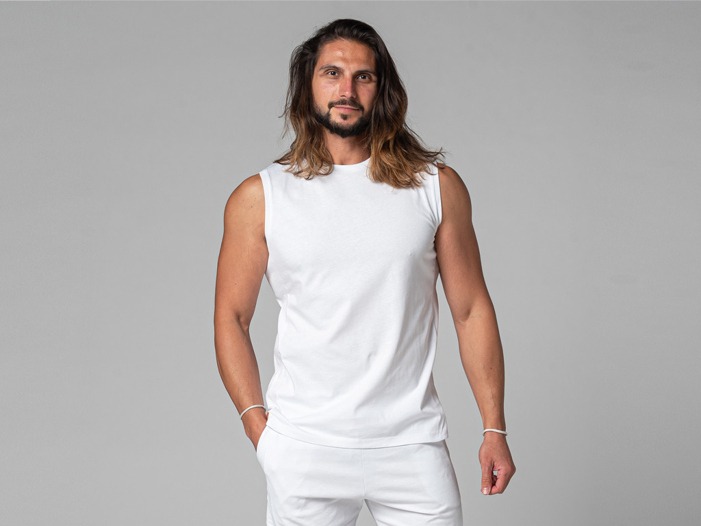 Item Débardeur Homme 100% Bio Blanc