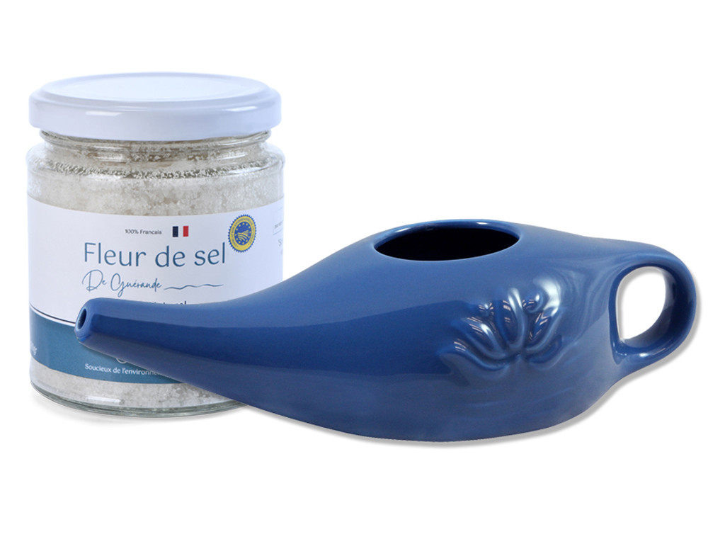 Item Kit Lota 250ml et Fleur de Sel Bleu