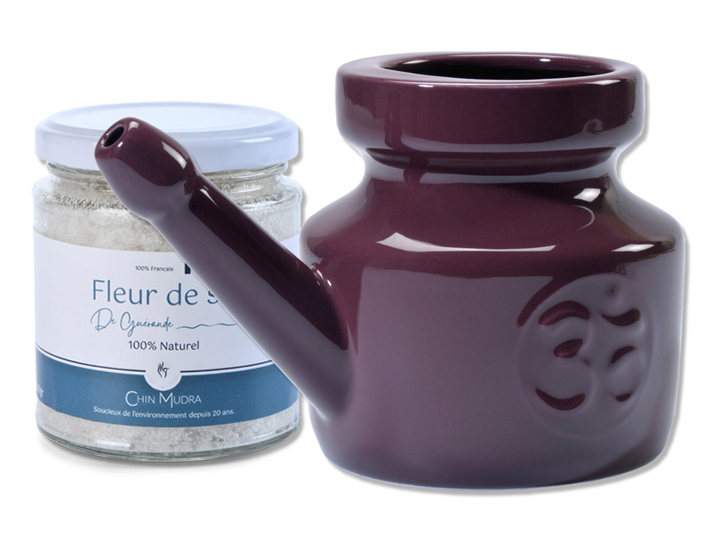 Item Kit Lota 400ml et Fleur de Sel Prune