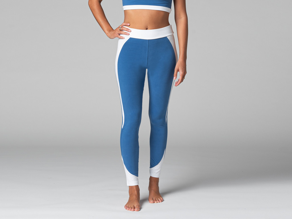 Legging de Yoga Bi-colore - Bio