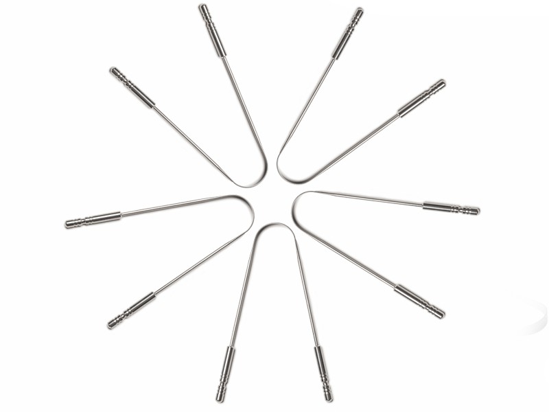 Item Lot de 10 Grattes langue Confort 100% inox