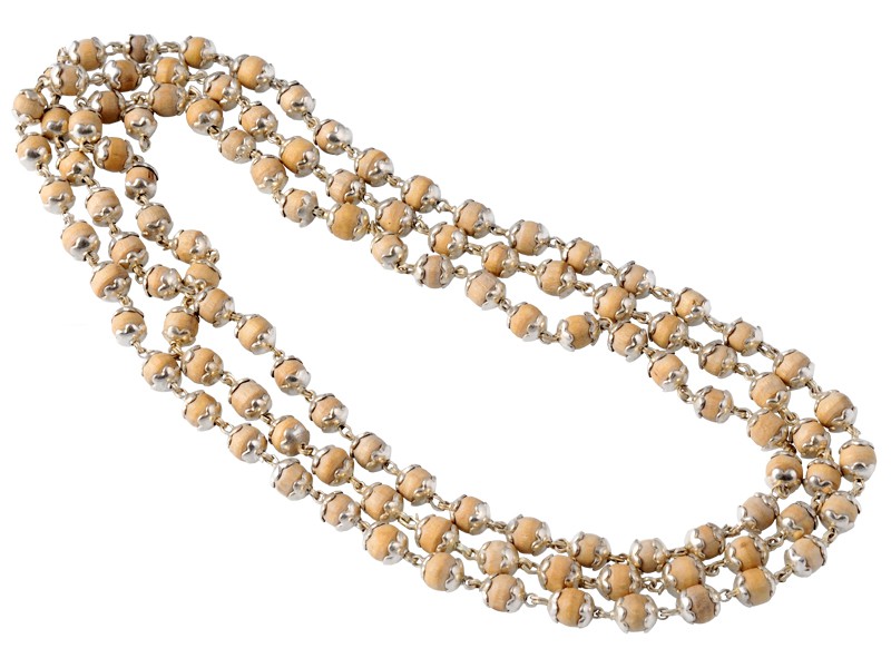 Item Mala 108 perles Argent massif & Tulsi