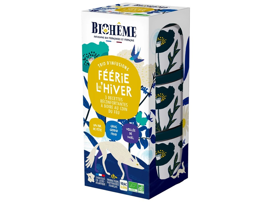 Item Mini trio Hiver bio 3 mini boîtes vrac