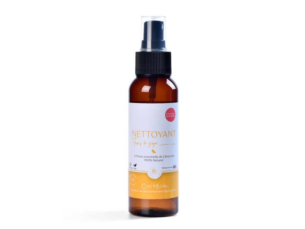 Item Limpador de tapete de ioga orgânico 100ml