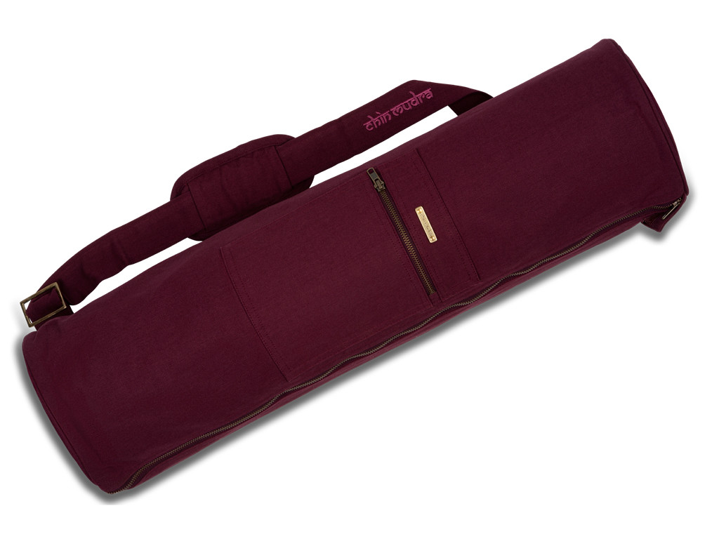 Item Bolsa grande para tapete de ioga 72 cm Ameixa