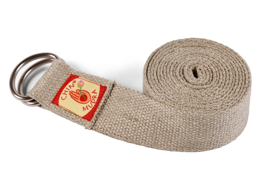 Item Sangle de yoga Chanvre naturel Bio - Boucle 1/2 lune Chanvre Naturel