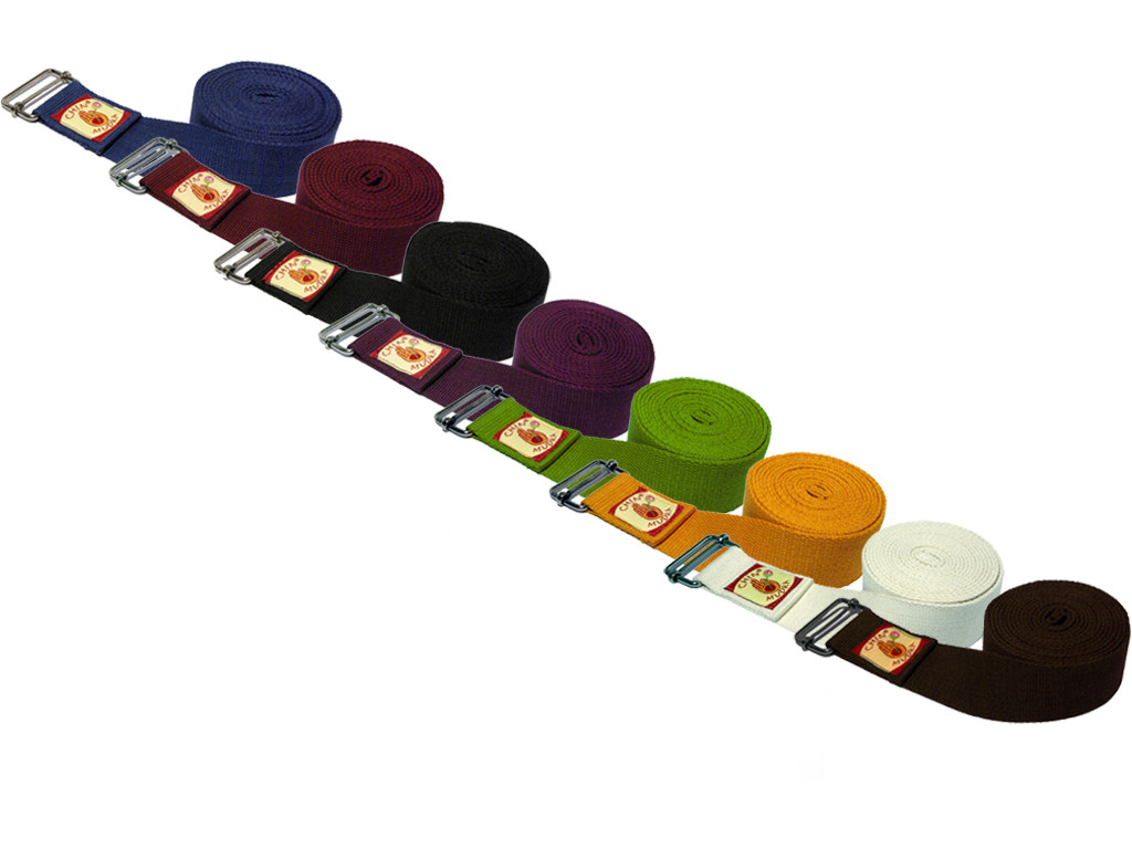 Item Sangles 100% coton Bio - Boucle rectangulaire Lot de 6