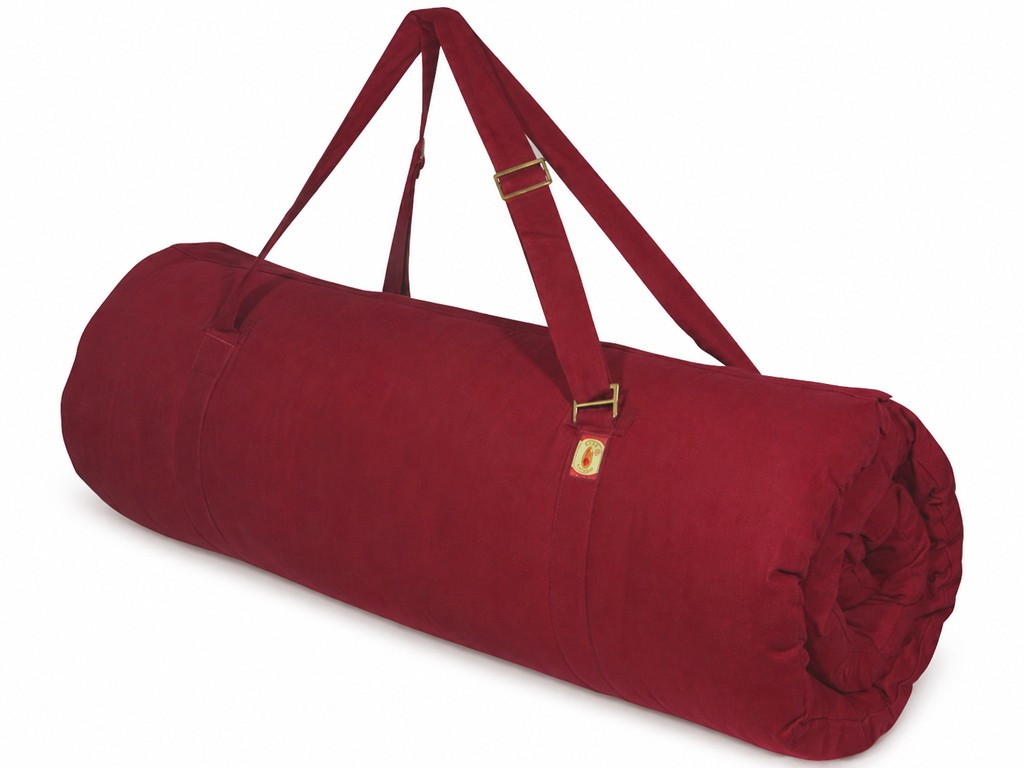 Item Tapis de massage 100% coton Bio - Bordeaux 200cm x 120cm