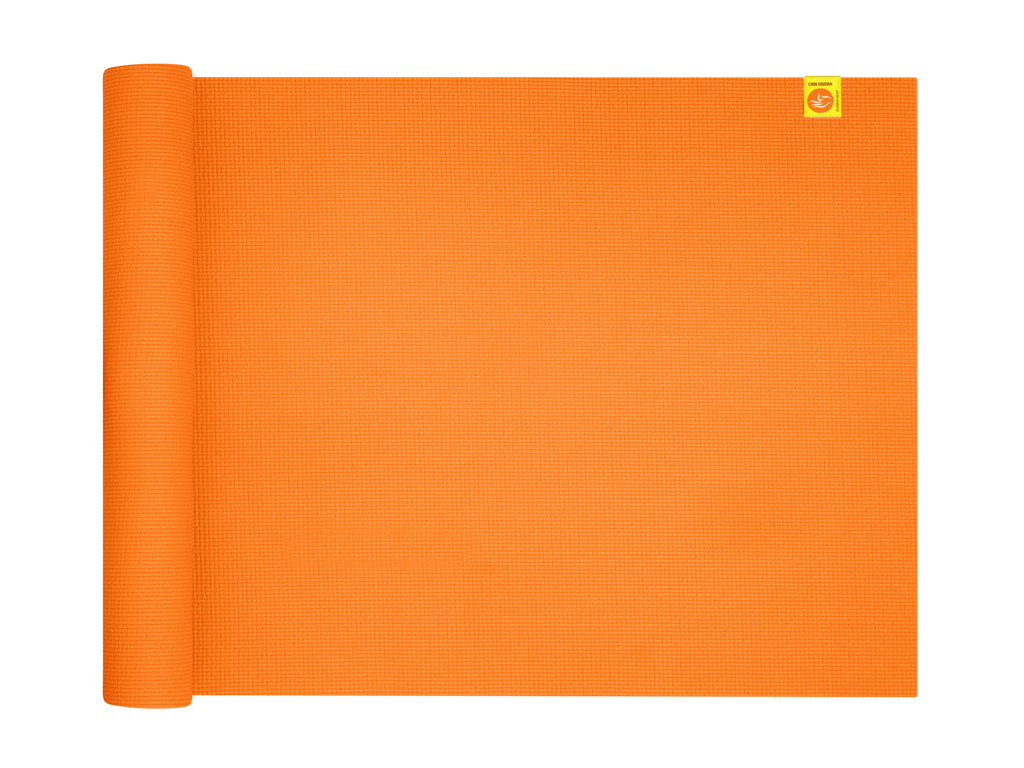 Item Tapete de ioga Comfort não tóxico - 183 cm x 61 cm x 6 mm Açafrão Laranja