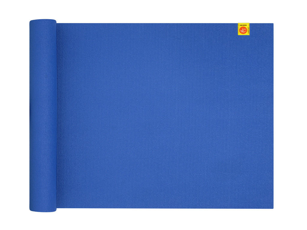Item Tapete de ioga não tóxico - 183 cm x 61 cm x 4,5 mm Azul