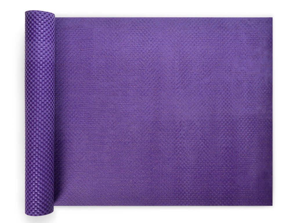 Item Tapis Eco-Latex 100% pure Latex et Chanvre Prune