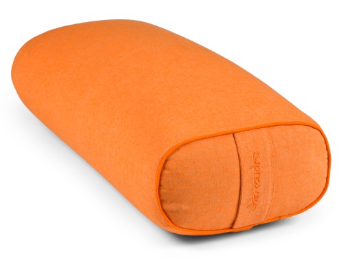 Almofada oval de ioga em chambray de algodão orgânico - Espelta