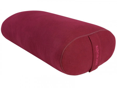 Bolster de yoga Ovale KAPOK 100 % Coton Bio 60 cm x 15 cm x 30 cm