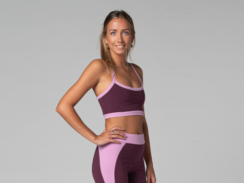 Brassière de yoga Bi-colore - Bio
