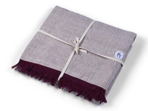 Couverture de méditation Chambray en Coton Bio