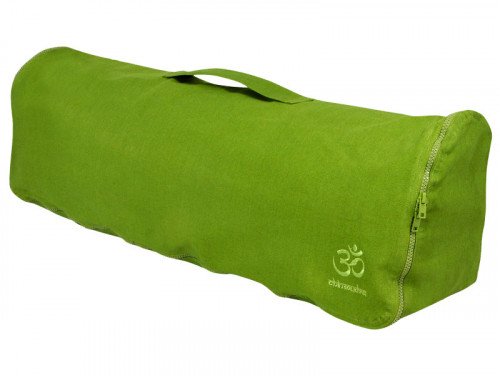 Bolsa chique e legal para tapete de ioga 100% algodão orgânico 70cm x 17cm