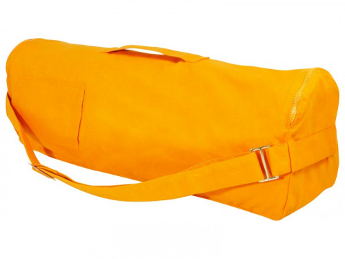 Bolsa para tapete de ioga elegante e moderna, 100% algodão orgânico, 80 cm x 17 cm.