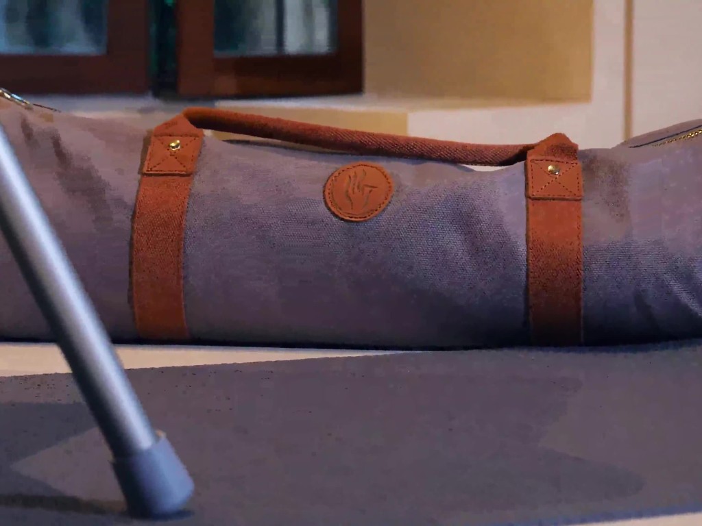 Sac à tapis de yoga Navy Bag - Coton Taupe